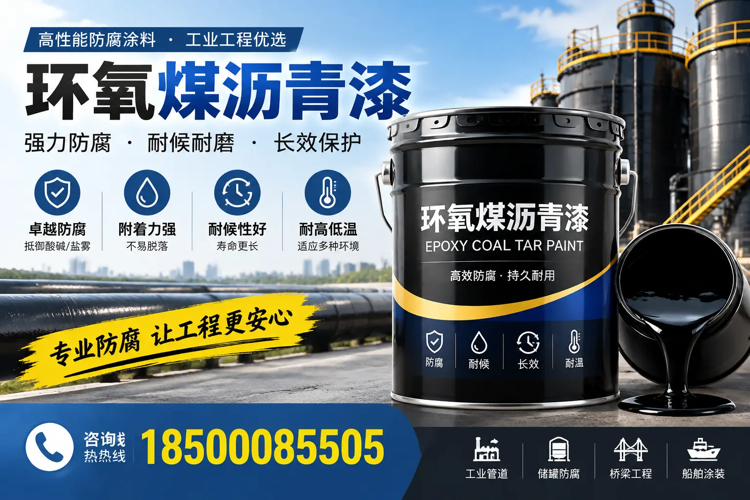 环氧煤沥青漆的施工方法与注意事项，确保在昌吉顺利完成