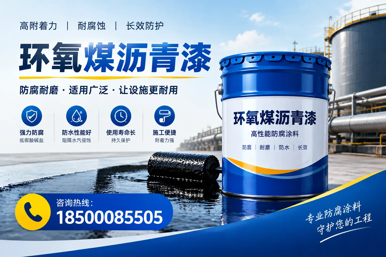 环氧煤沥青漆与其他涂料的对比分析，助力昌吉企业决策